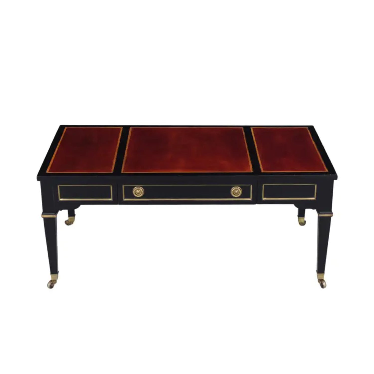 Red mahogany online coffee table