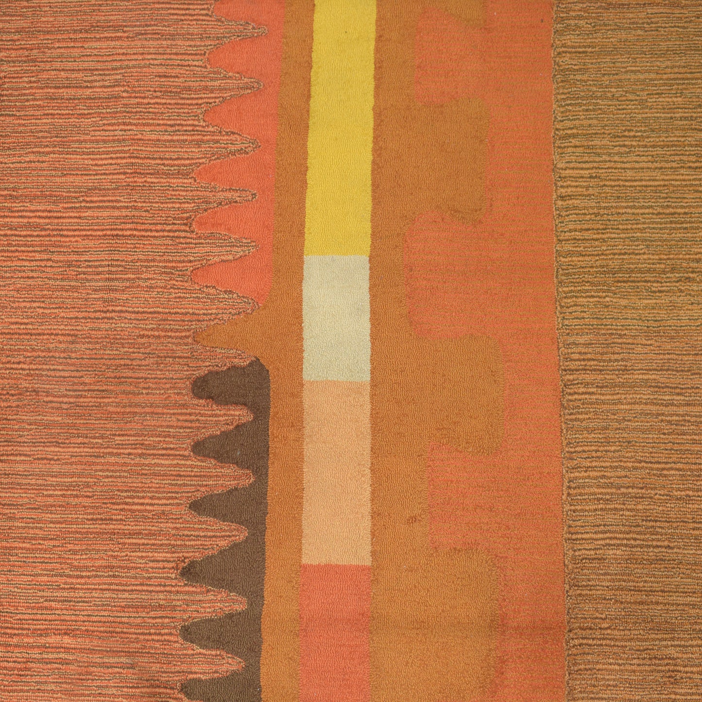 1970s Edward Fields Abstract Modern Area Rug