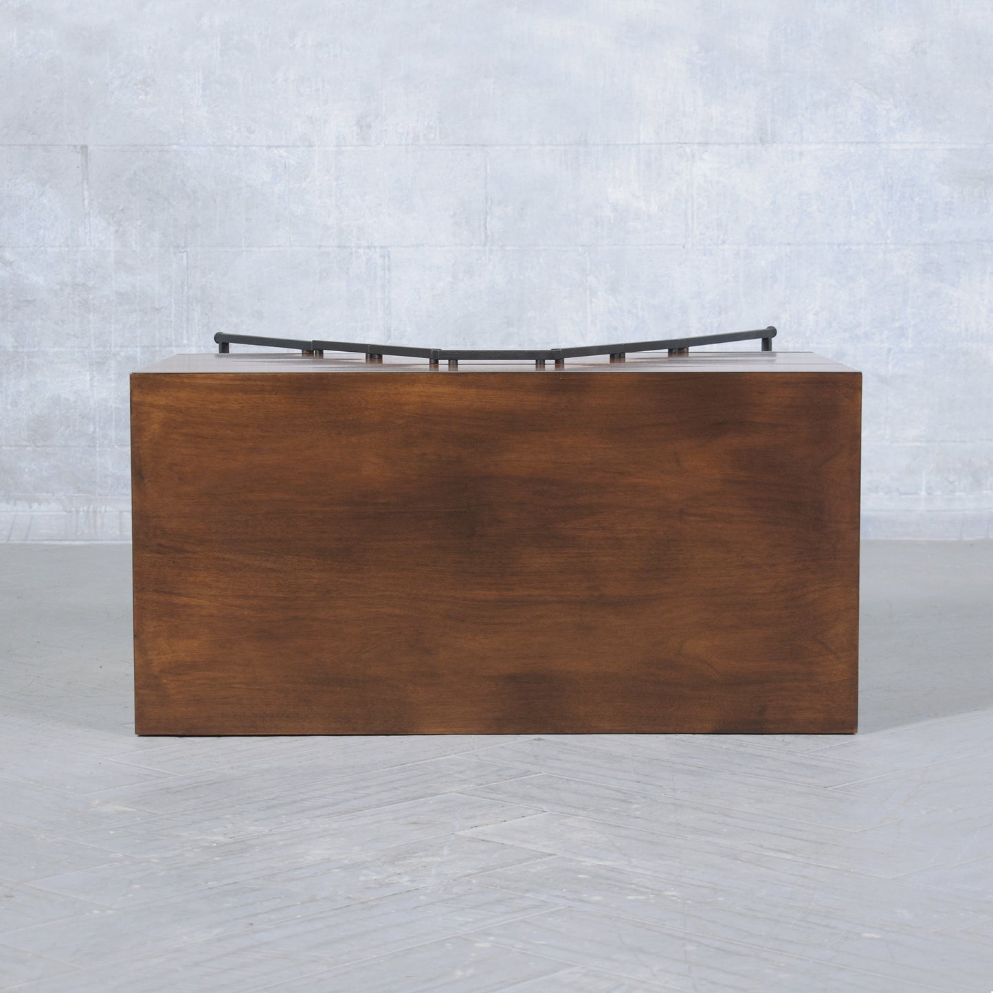 Vintage 1960s Mid-Century Modern Wood Chest of Drawers