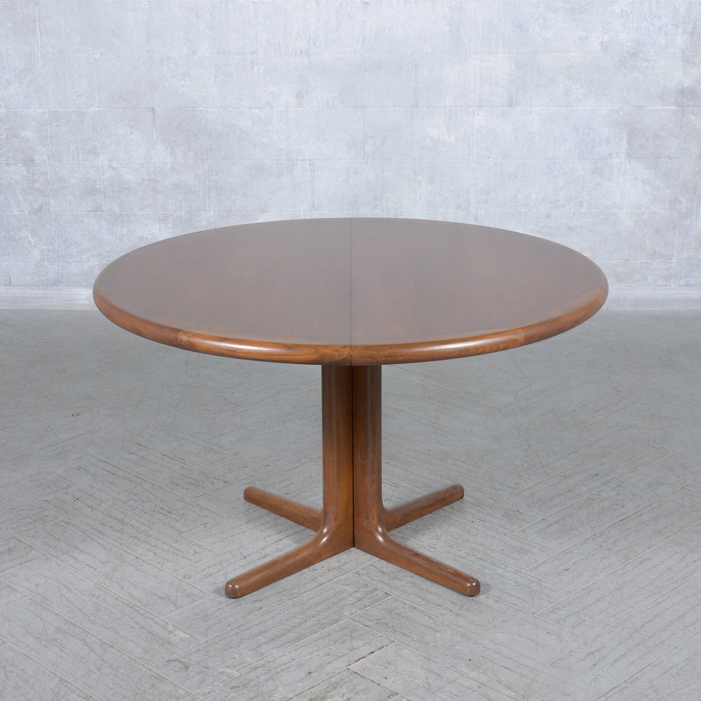 Vintage Danish Teak Extendable Dining Table: Mid-Century Elegance Restored