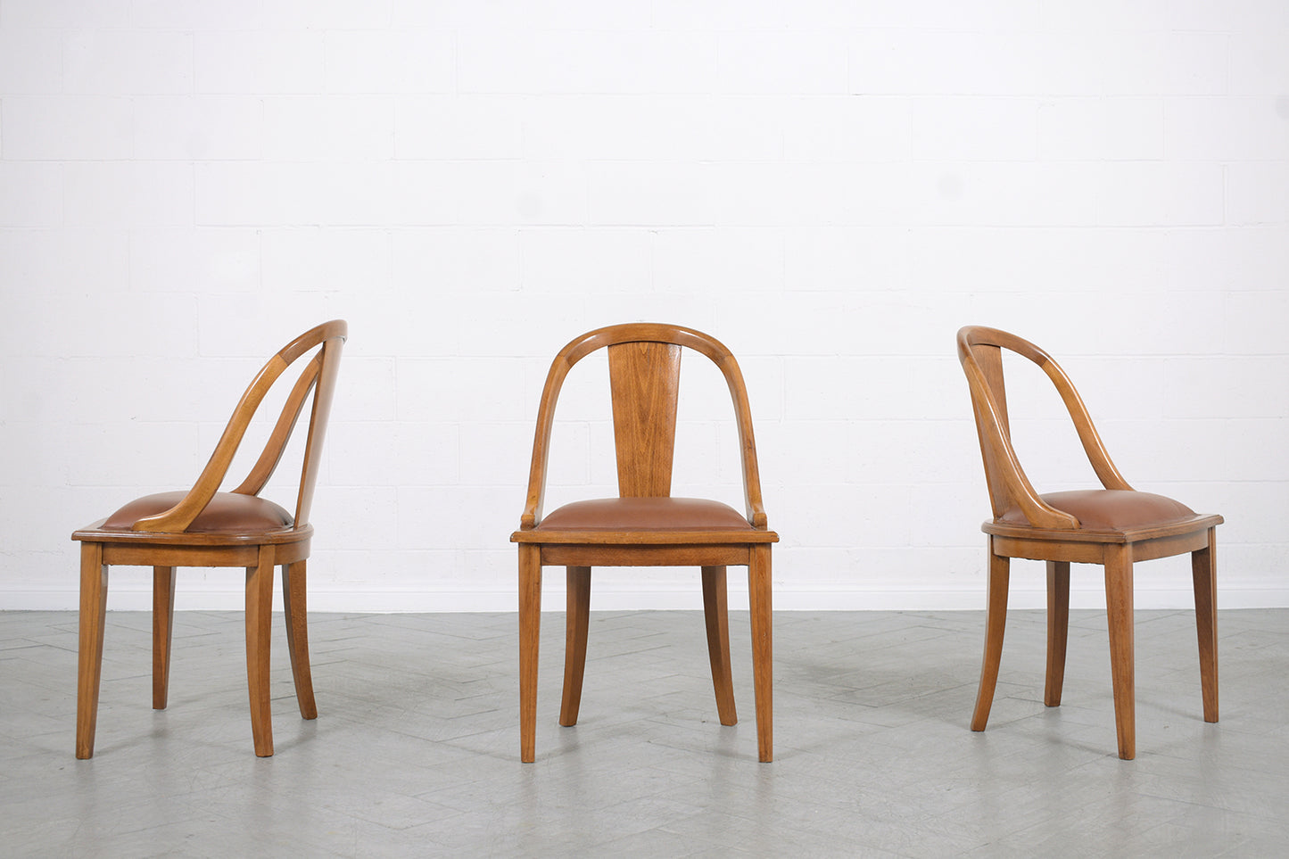 1950s French Art Deco Dining Chairs