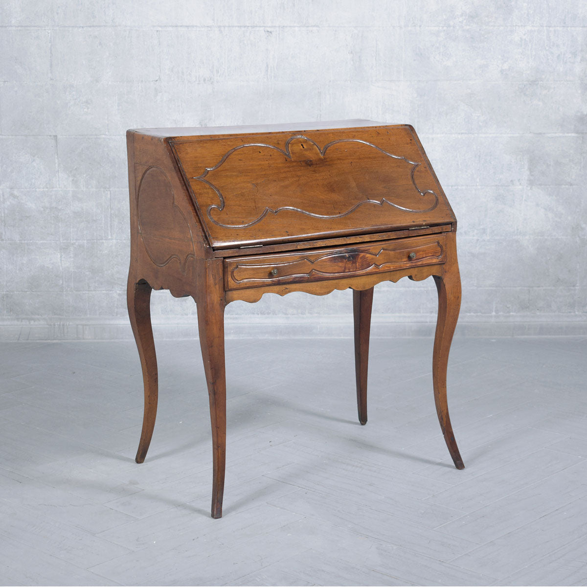 18th Century French Antique Secretaire Desk