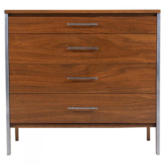 Vintage Mid-Century Modern Lacquered Chest of Drawers