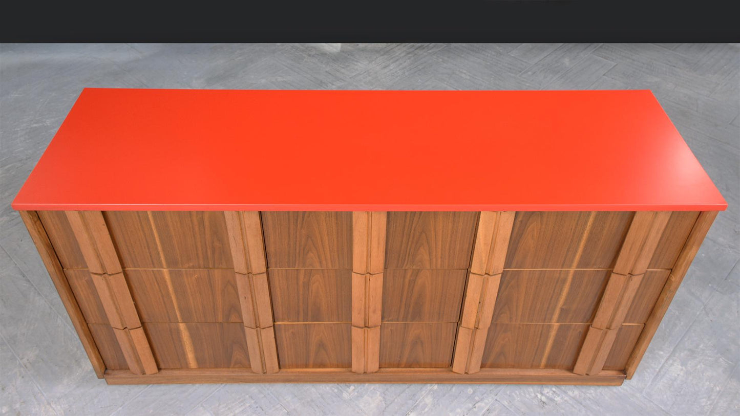 1960s Mid-Century Modern Painted Chest of Drawers