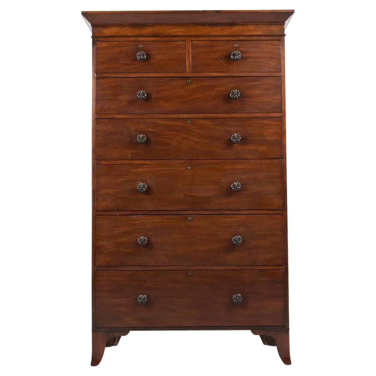antique tall dresser