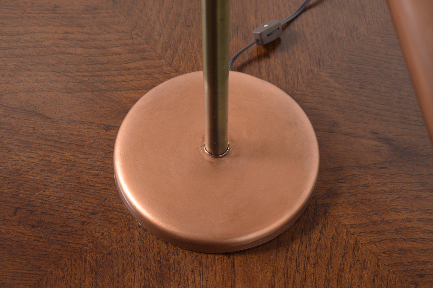Vintage 1960s Mid-Century Modern Brass Table Lamp