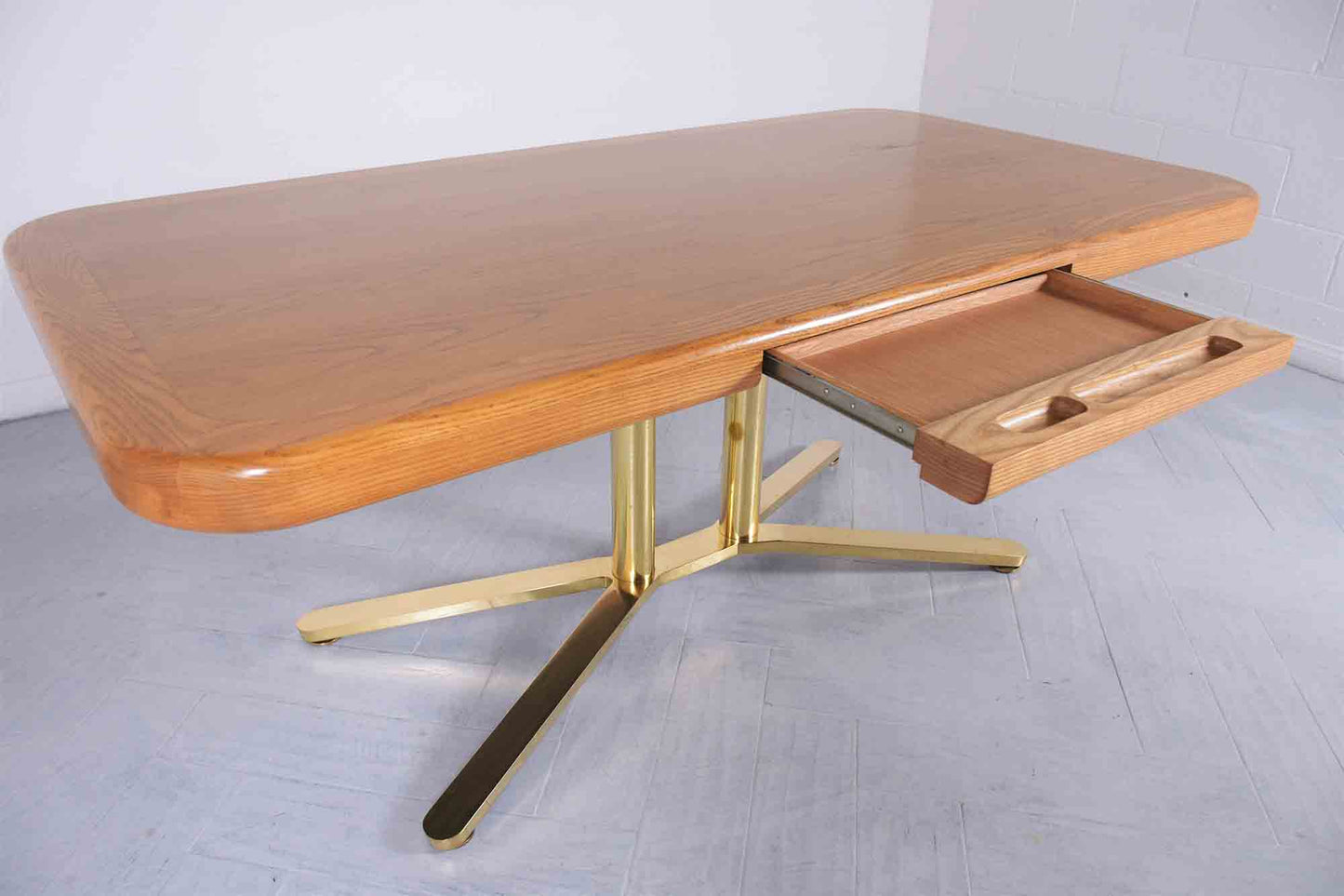 Vintage Mid-Century Modern Lacquered Desk