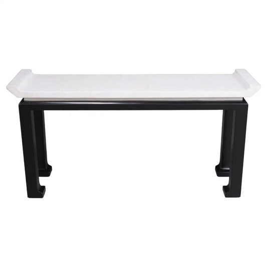 Vintage Mid-Century Modern Lacquered Console Table