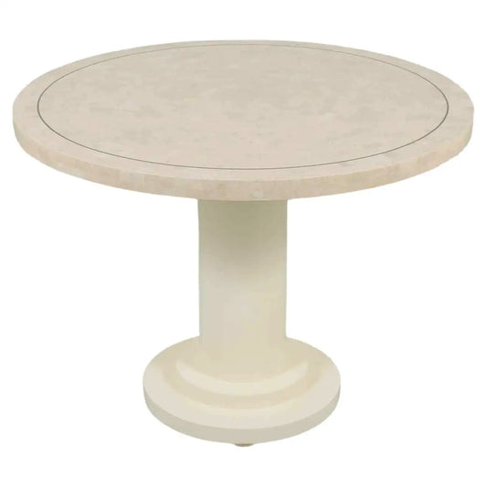 Vintage Stone Round Top Table