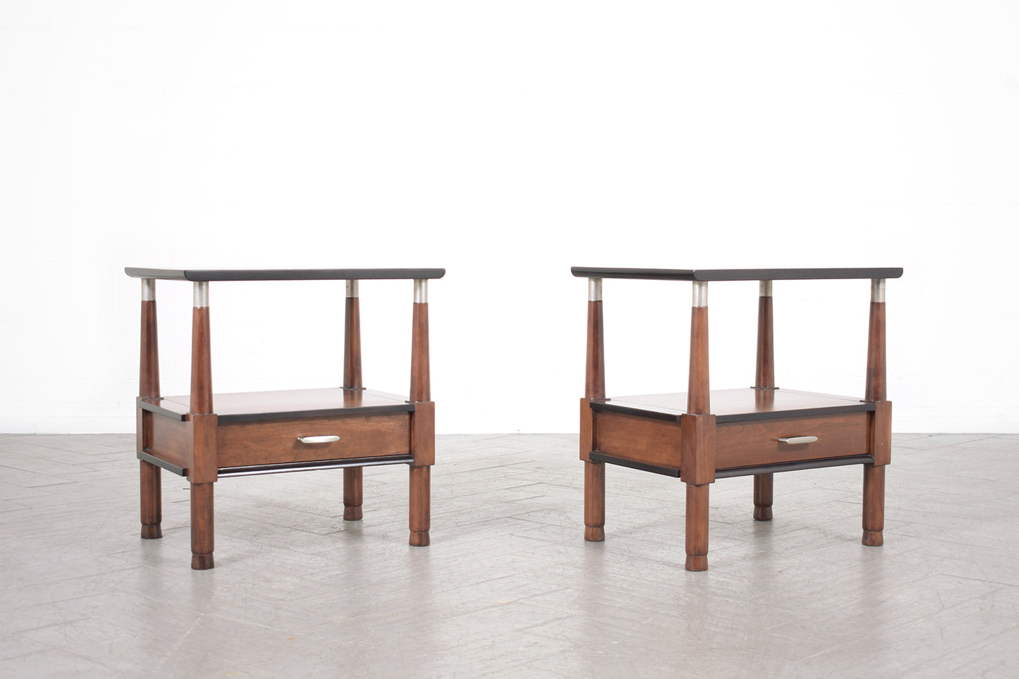 Refined Mid-Century Modern Nightstands: A Blend of Elegance and Functionality