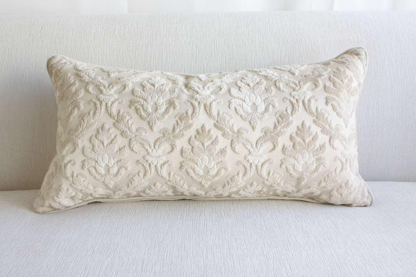 Early 1910 Pillow with Raised Floral Pattern