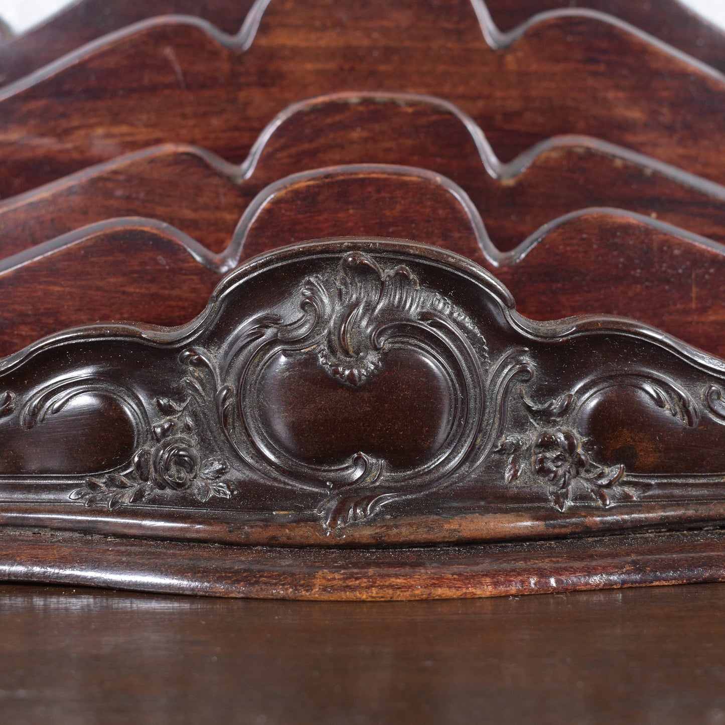 Late 19th-Century French Rosewood Letter Divider