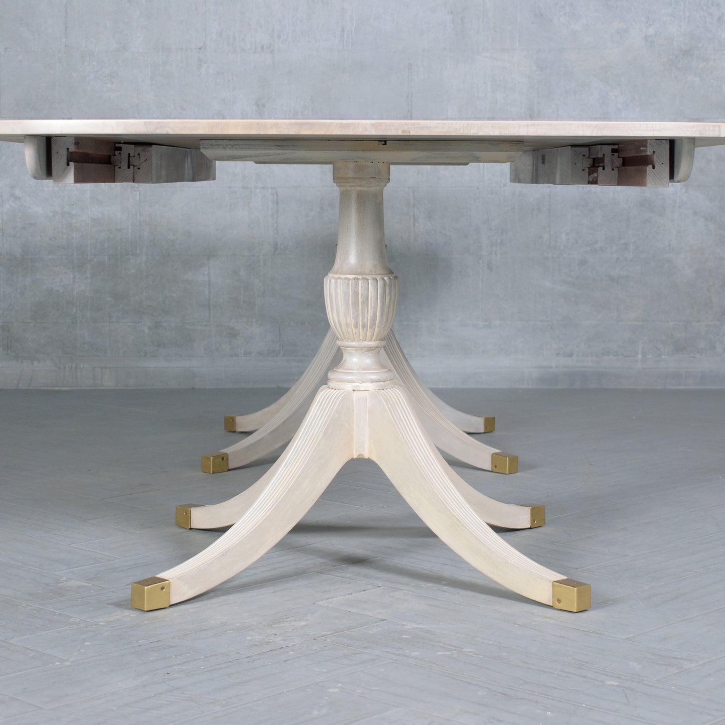 Restored Vintage George III Style Extendable Dining Table