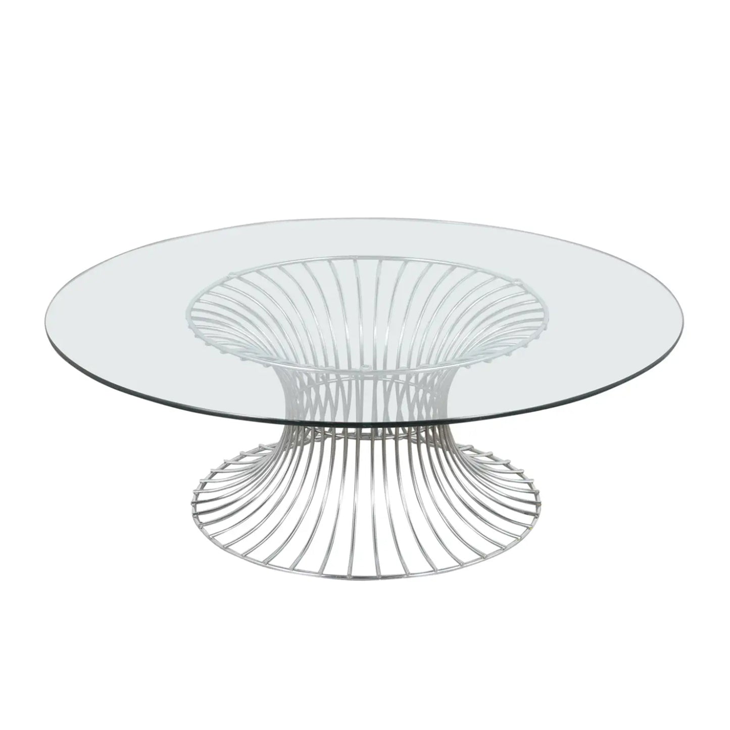 Warren Platner by Knoll-Inspired Vintage Mid-Century Modern Coffee Table