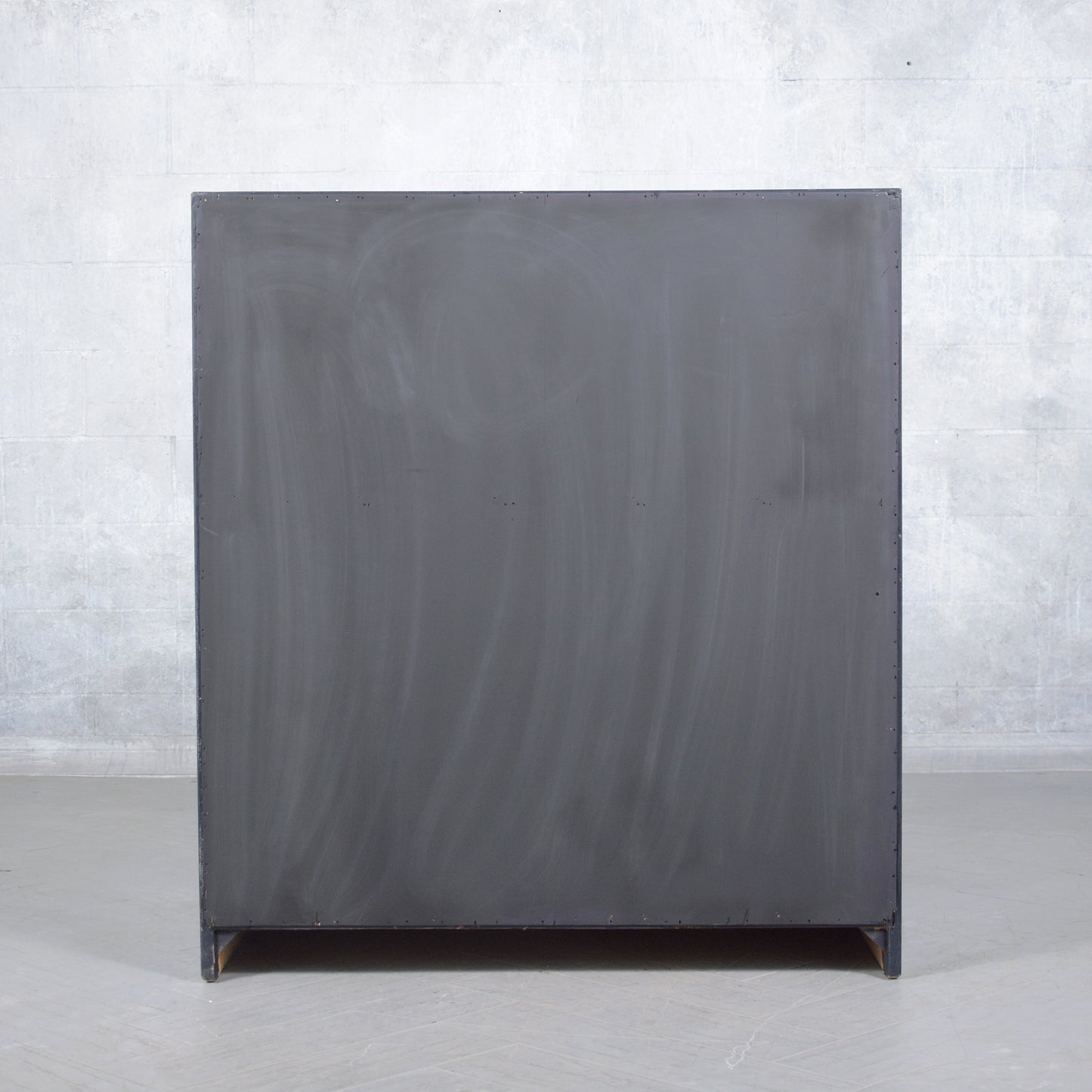 Paul Frankl Dark Grey Lacquered Dresser
