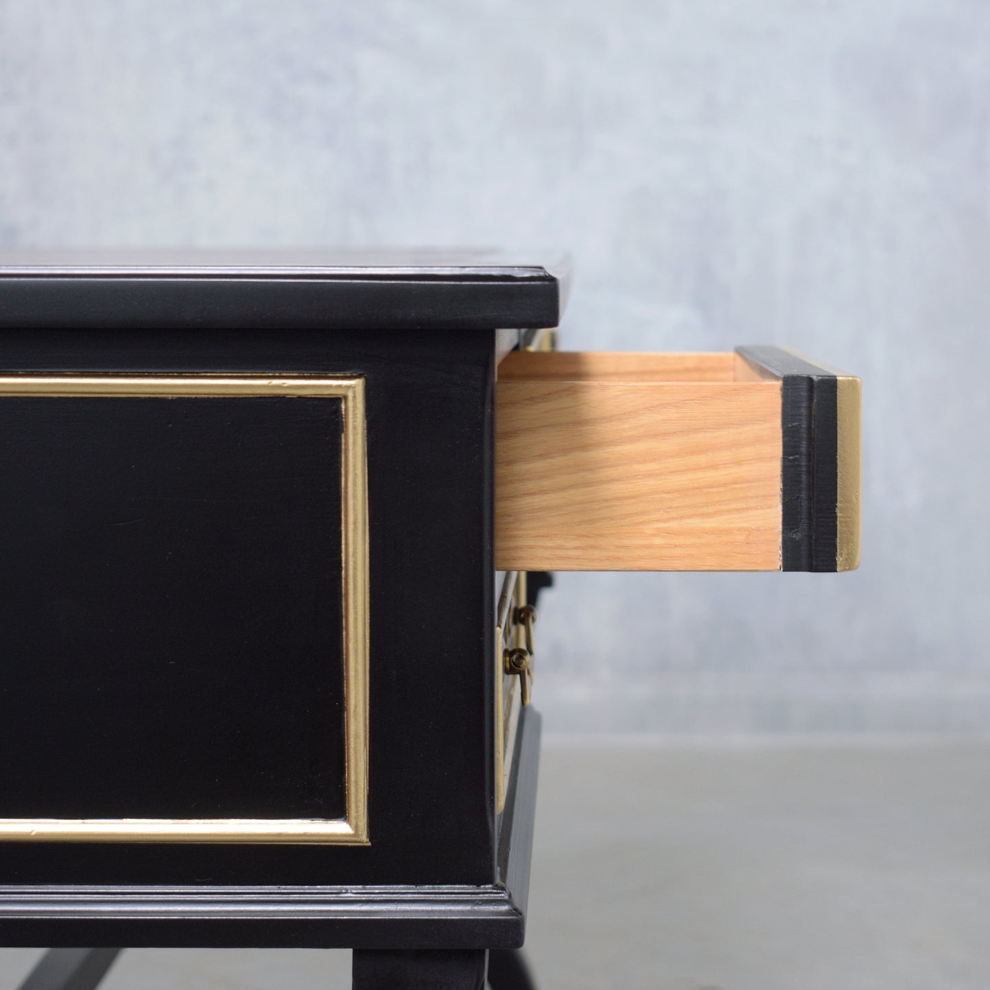 19th-Century Louis XVI Executive Mahogany Desk with Oxblood Leather Top