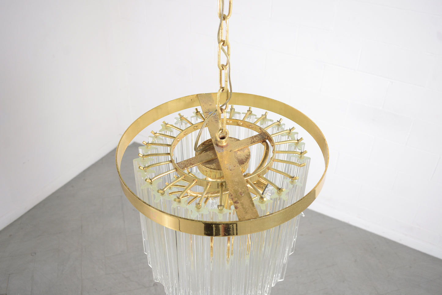 Vintage Drop Pendant Chandeliers: Timeless Elegance in Brass and Glass