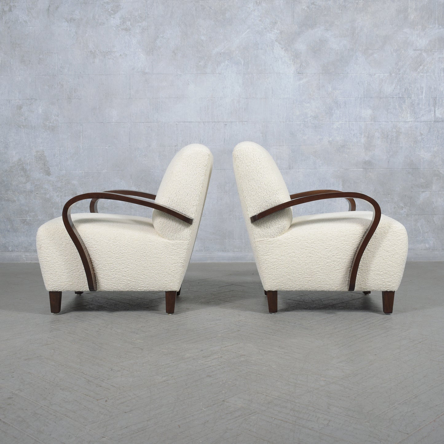 Restored Mid-Century Modern Lounge Chairs: Timeless Style Meets Modern Comfort