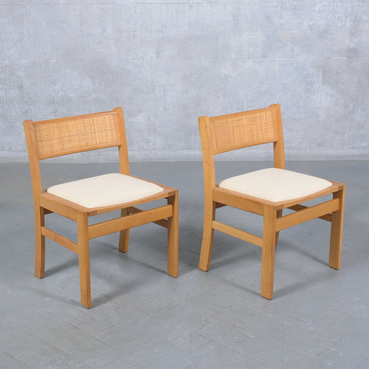 Set of Six Modern Danish Teak Dining Chairs: Mid-Century Elegance Restored