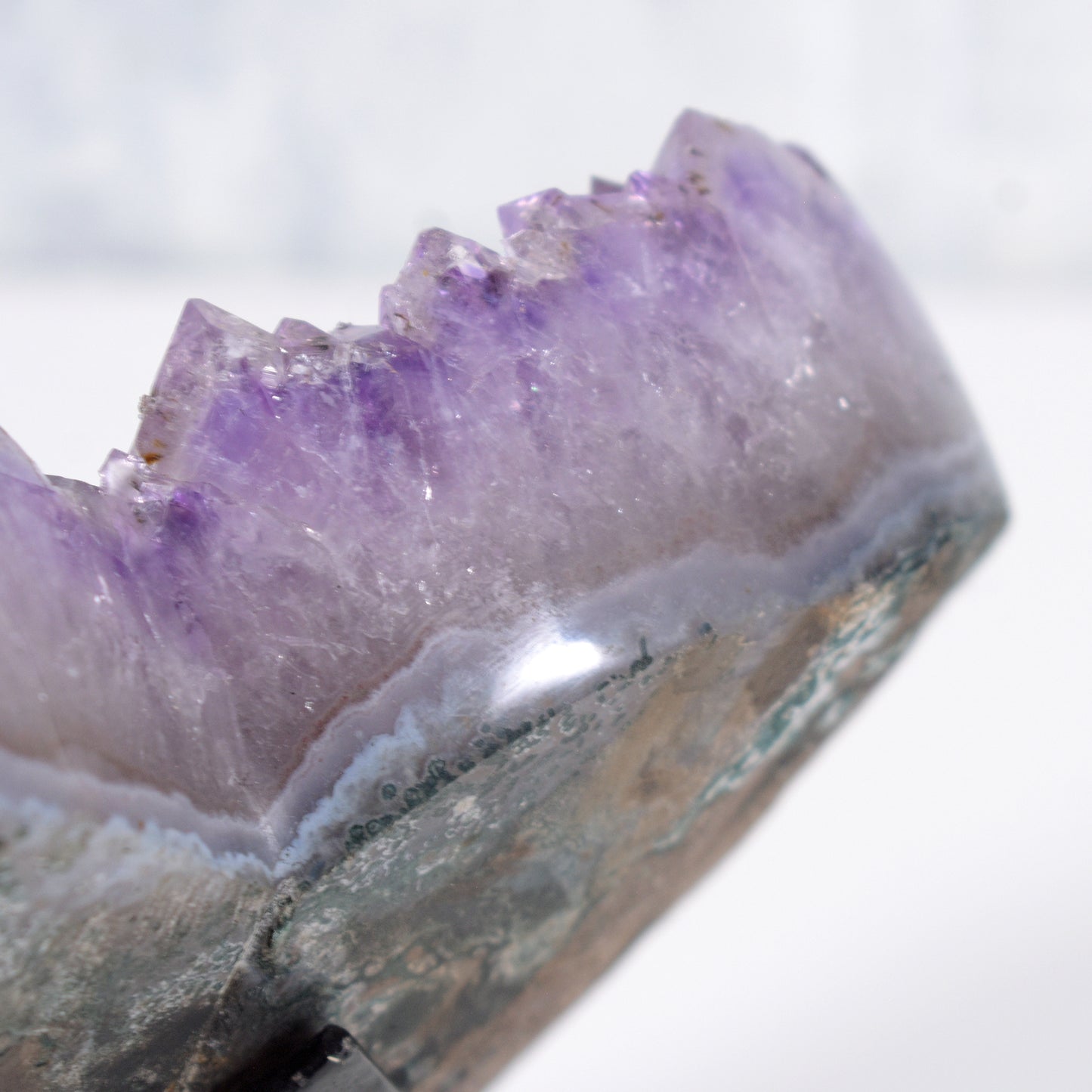 Cherished Heart-Shaped Amethyst Crystal