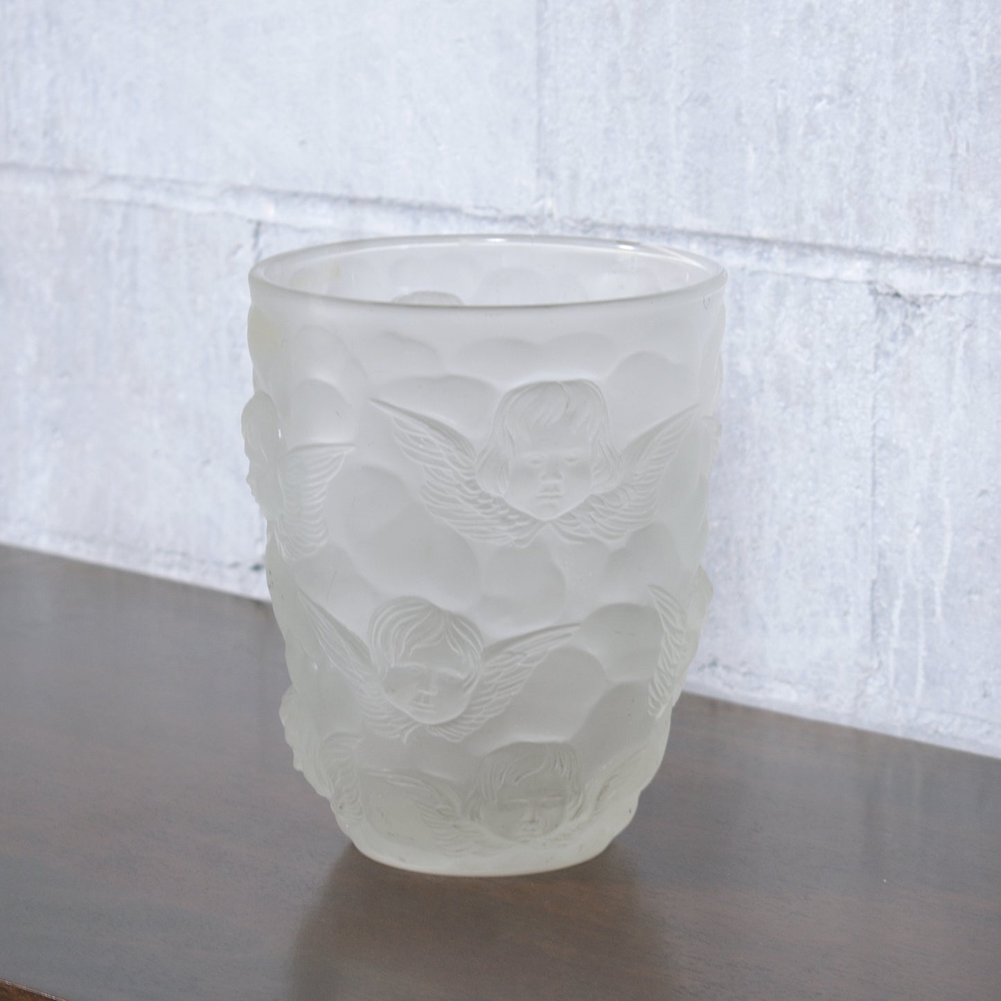 Frosted Glass Vase