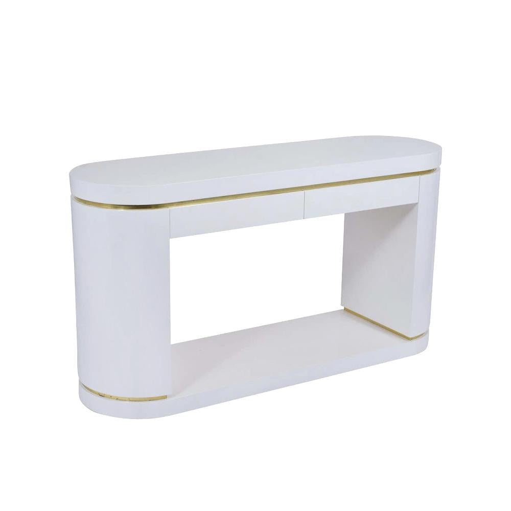 Midcentury Style Lacquered Console