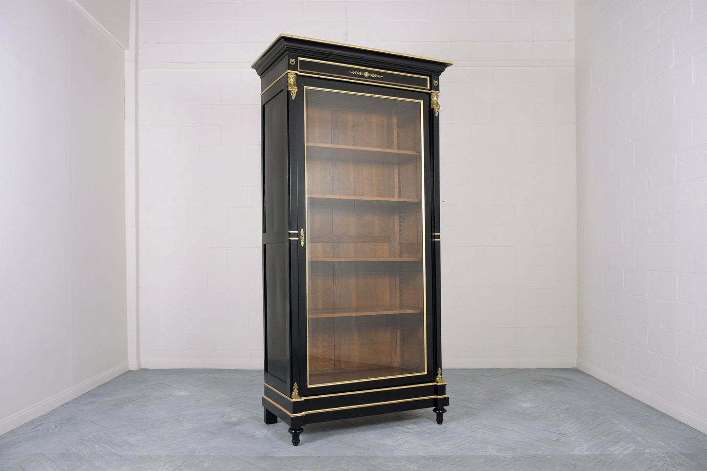 Antique Empire Bookcase