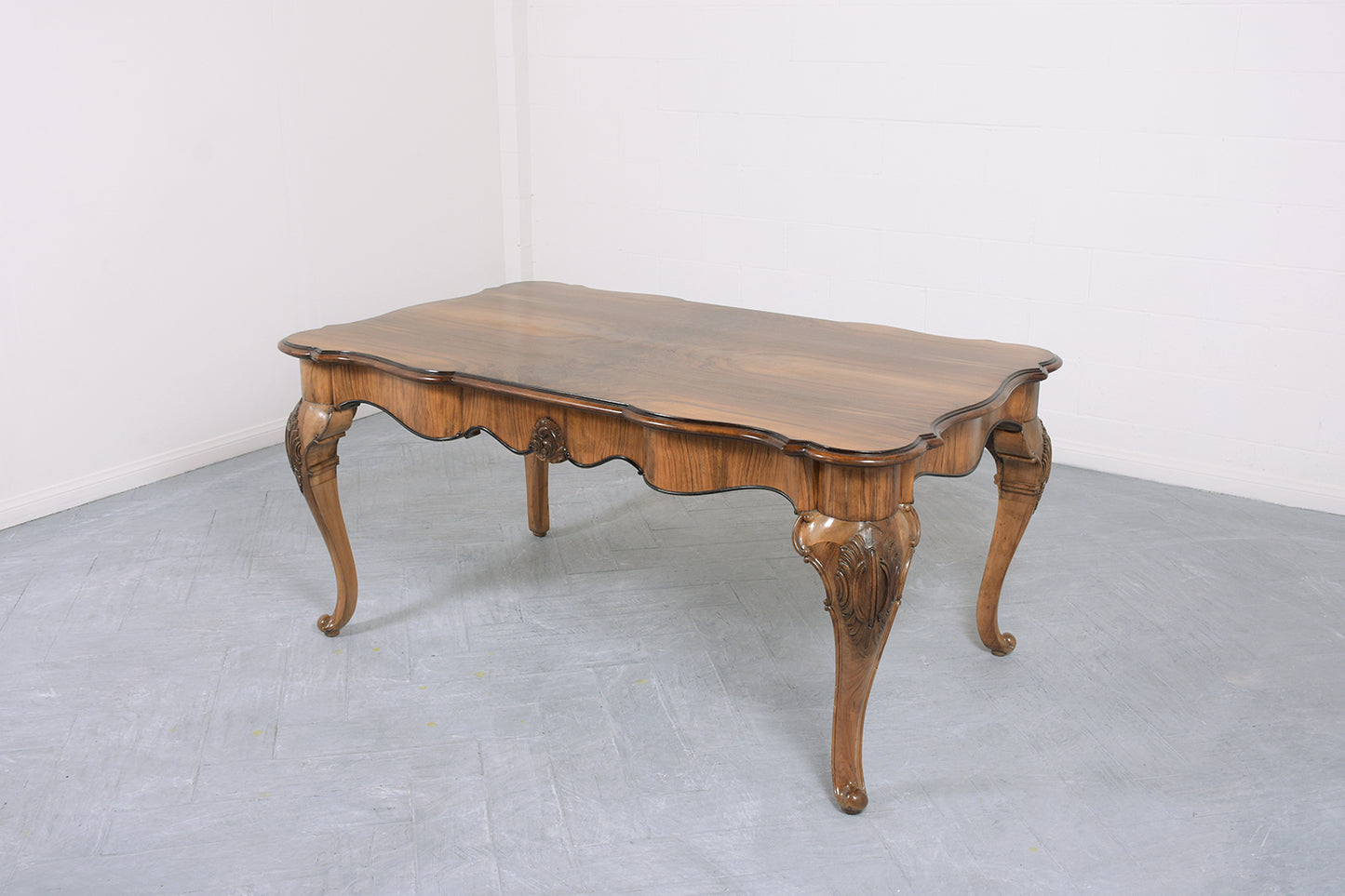 Late 19th Century Carved English Dining Table