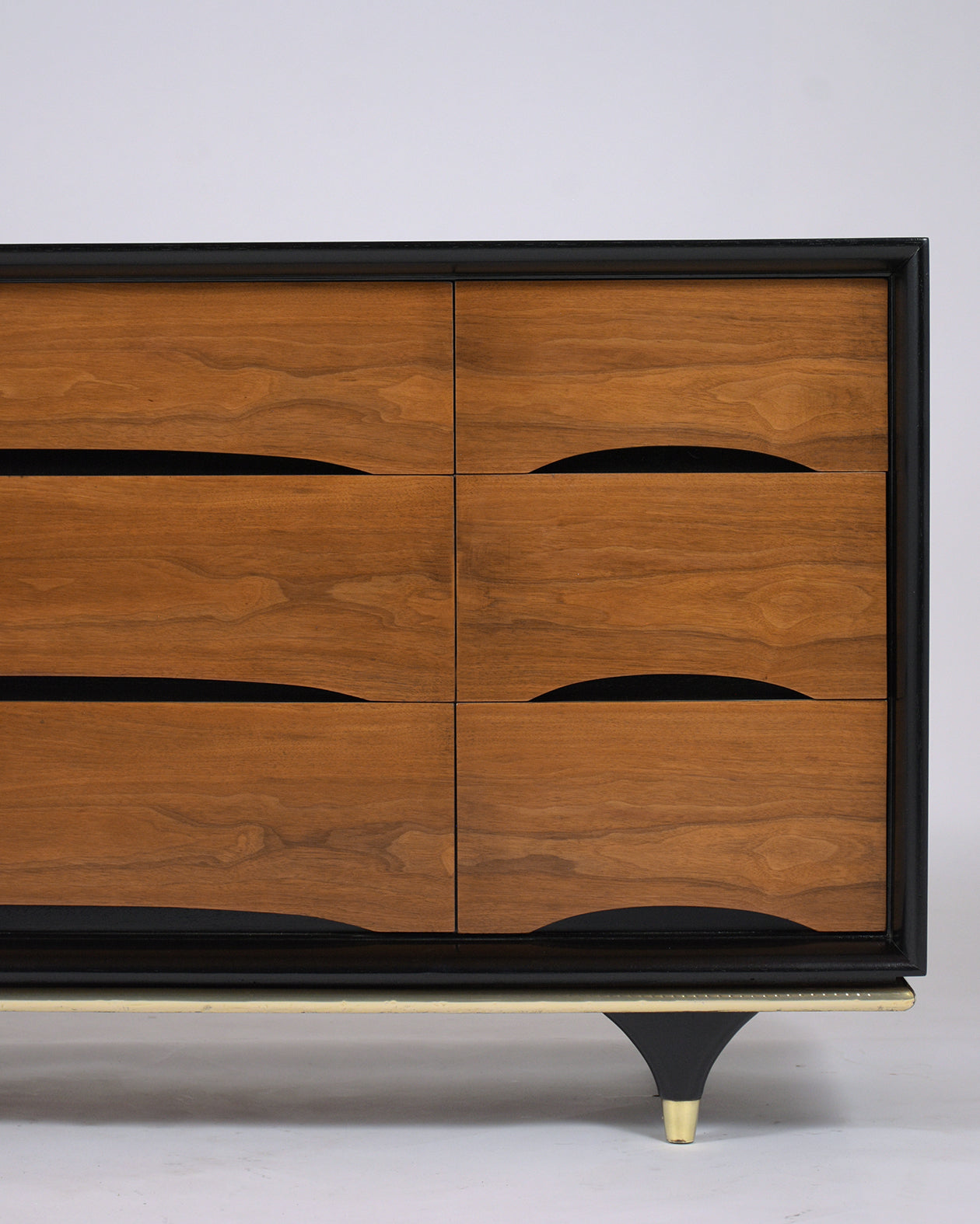 Mid-Century Walnut Chest of Drawers