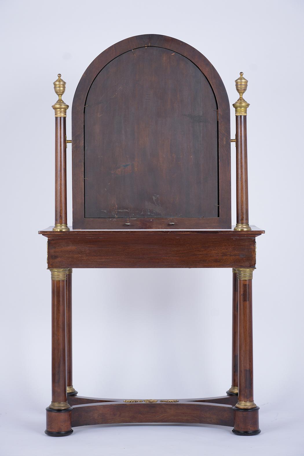 French Mid 19th Century Empire Vanity Table