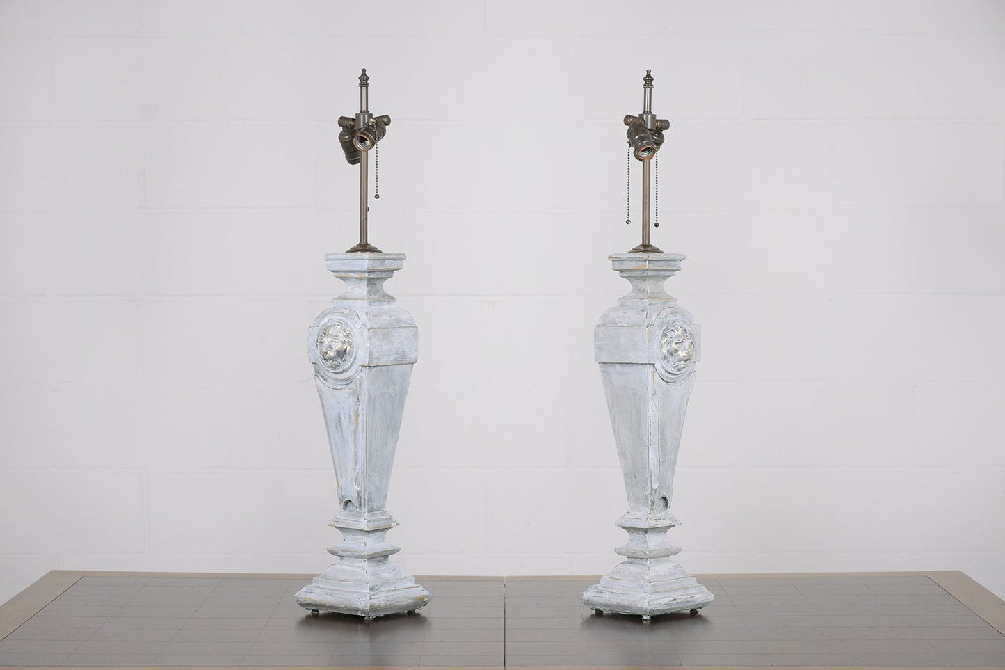 Pair of French Renaissance Style Table Lamps