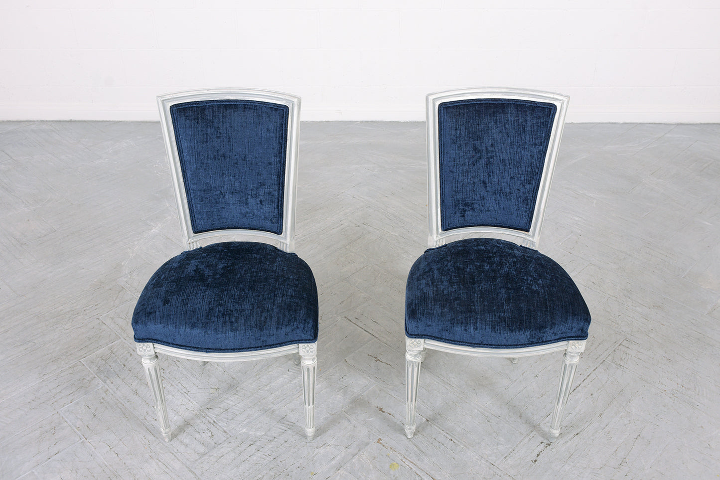 French Louis XVI Dining Chairs
