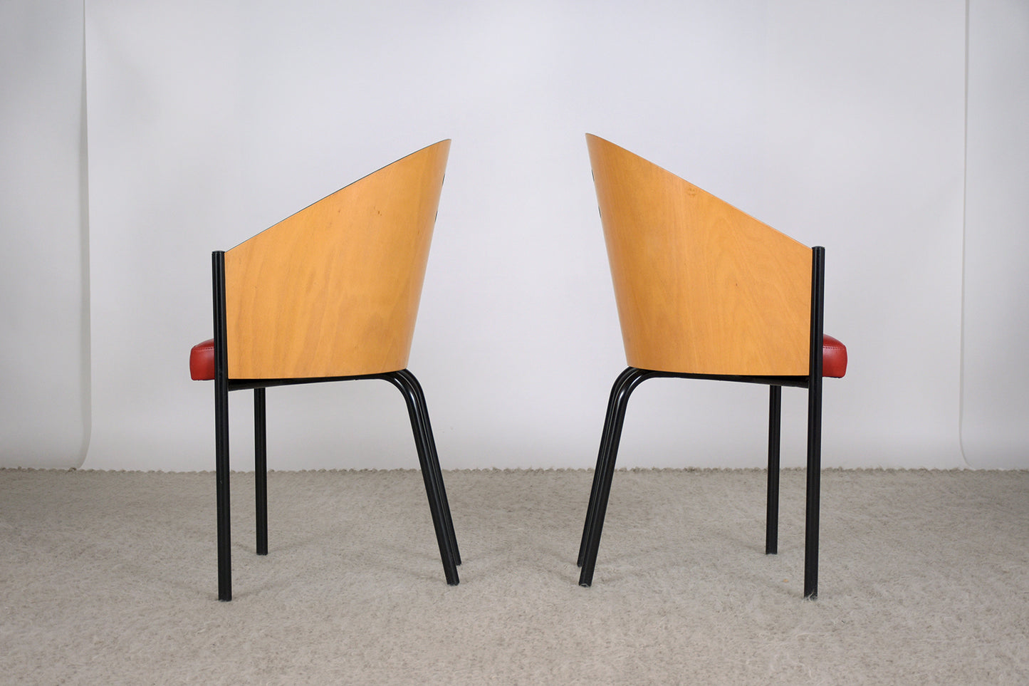 Set Eight Mid-Century Modern Dining Chairs