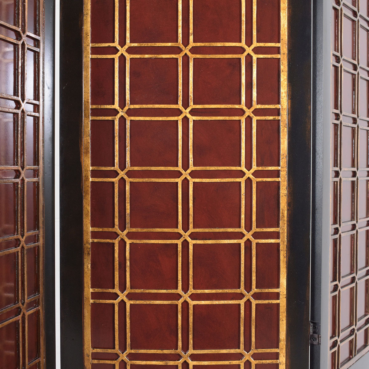 Mid-Century Red Lacquer Divider