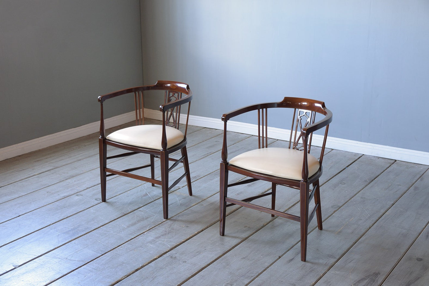 Pair of Regency Style Armchairs