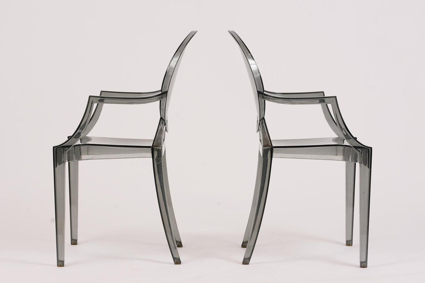 Pair of Mid Century Modern Acrylic Armchairs