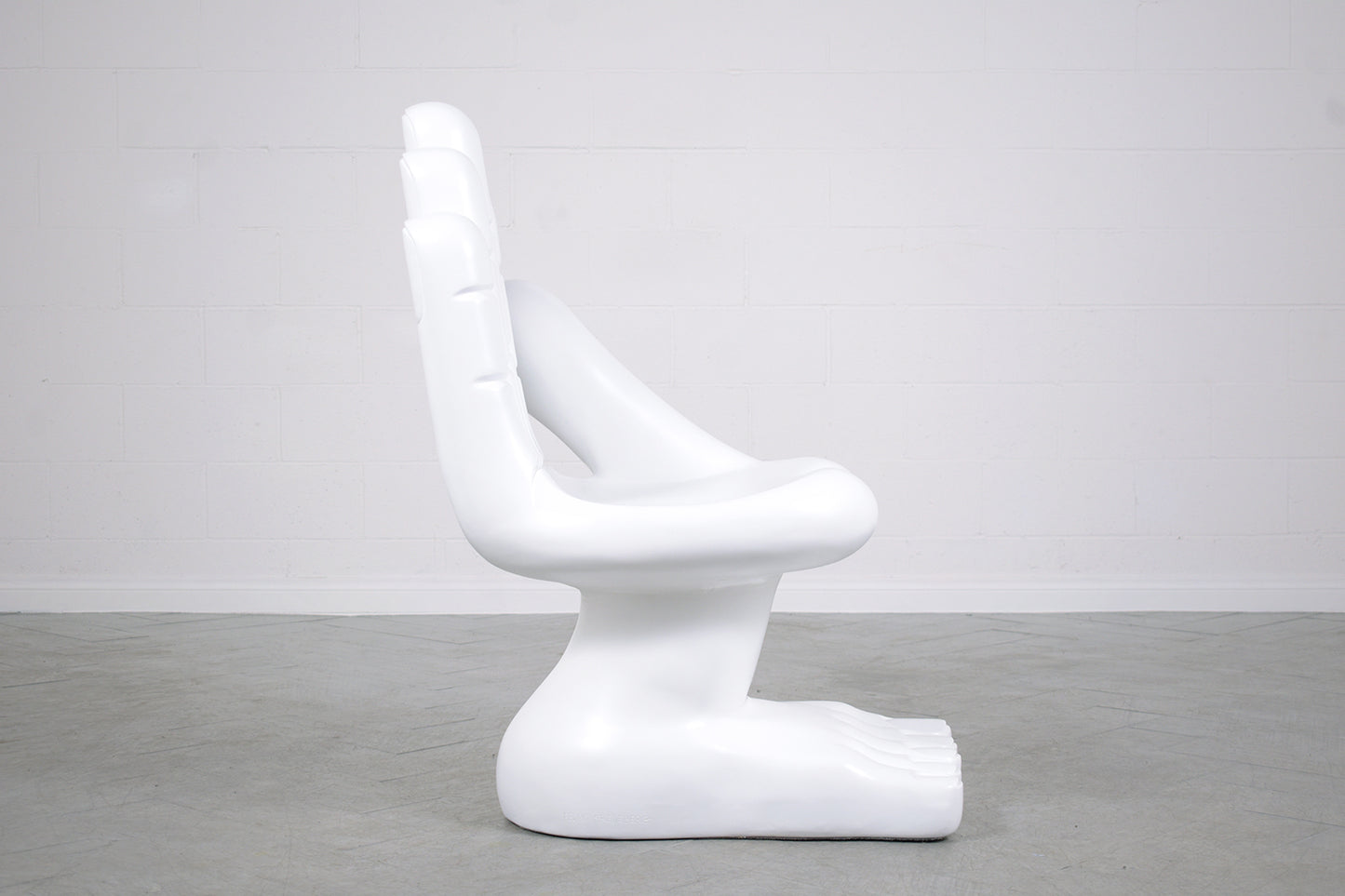 Pedro Friedberg Attributed Hand Sculpture Chair