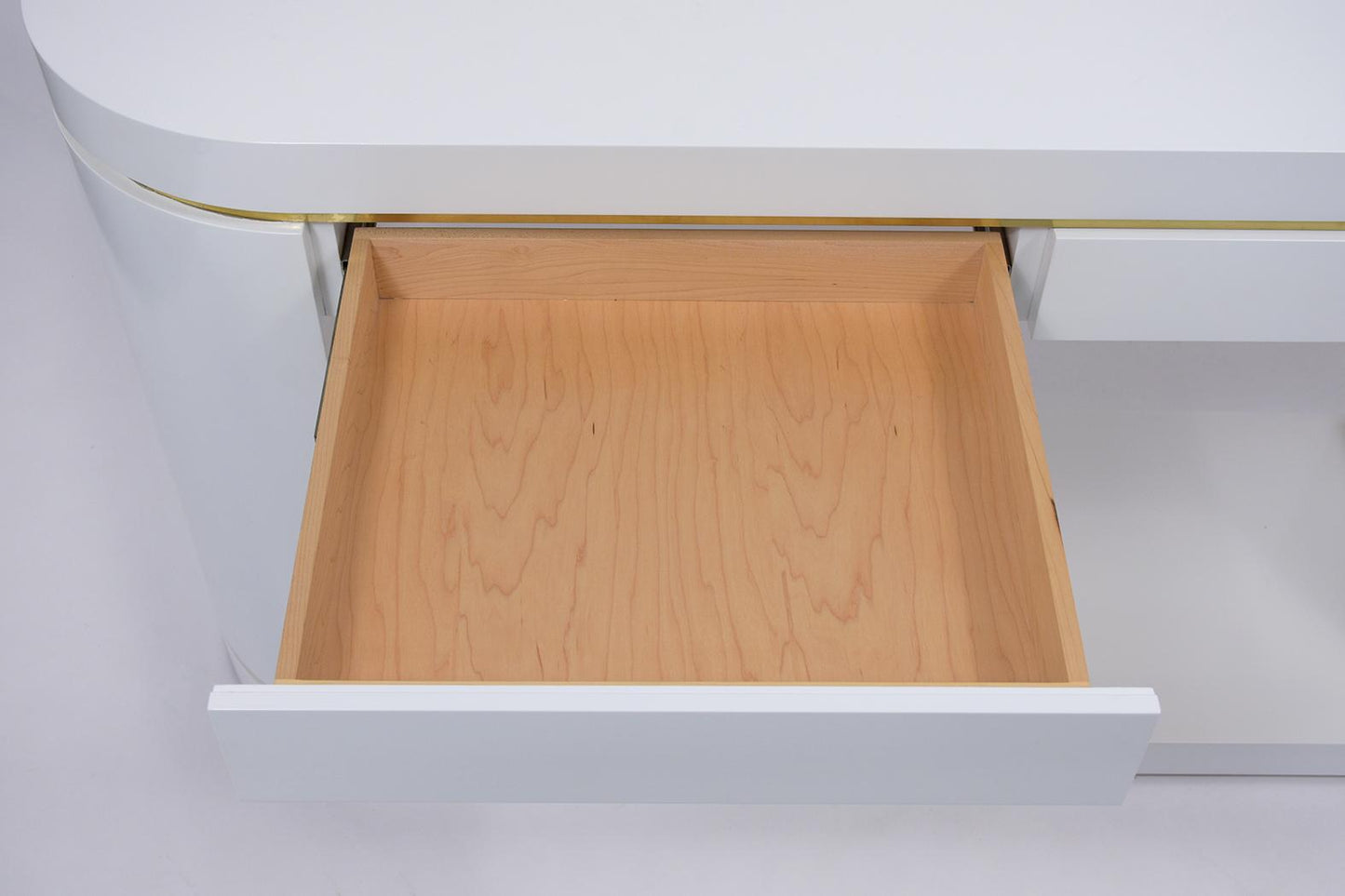 Midcentury Style Lacquered Console