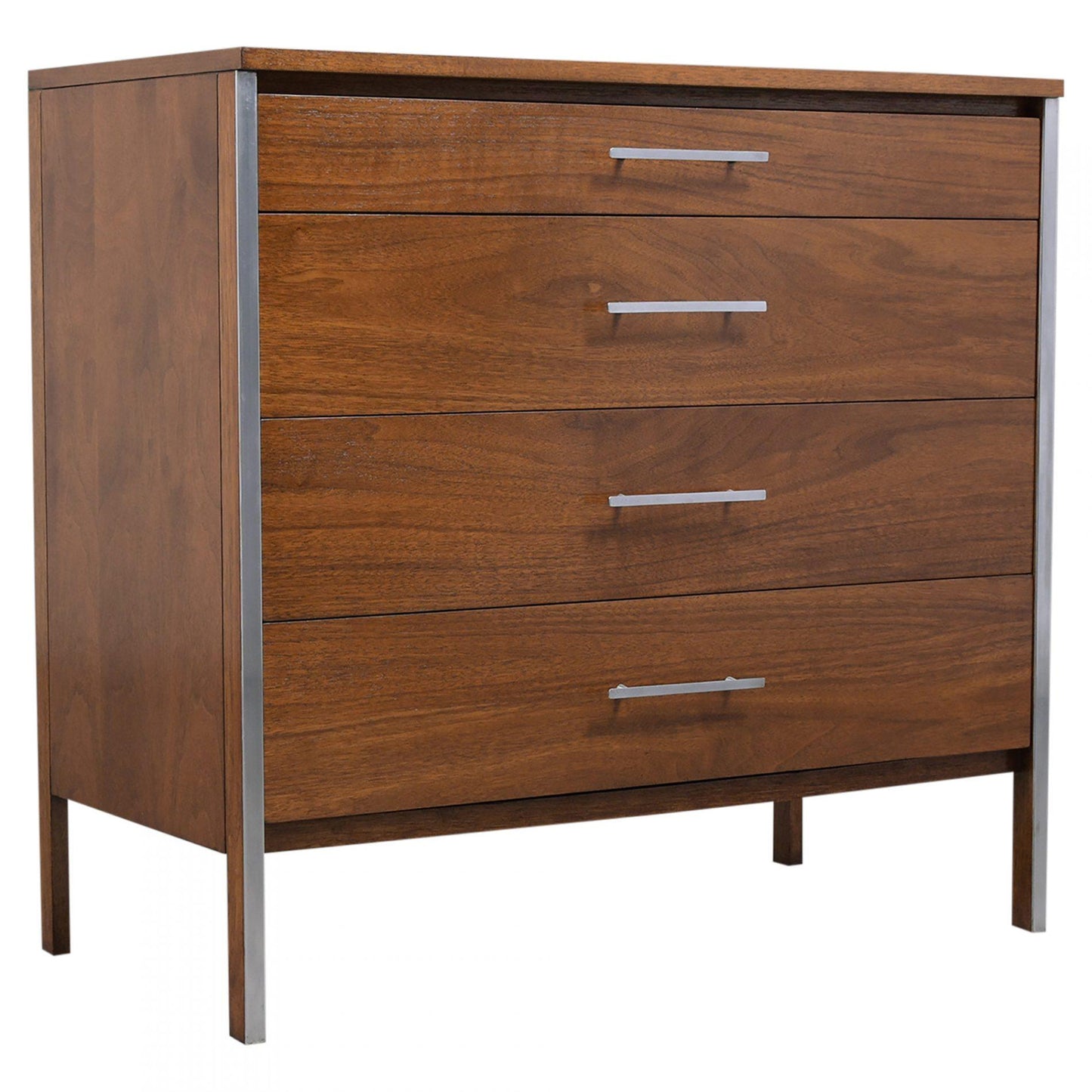 Vintage Mid-Century Modern Lacquered Chest of Drawers