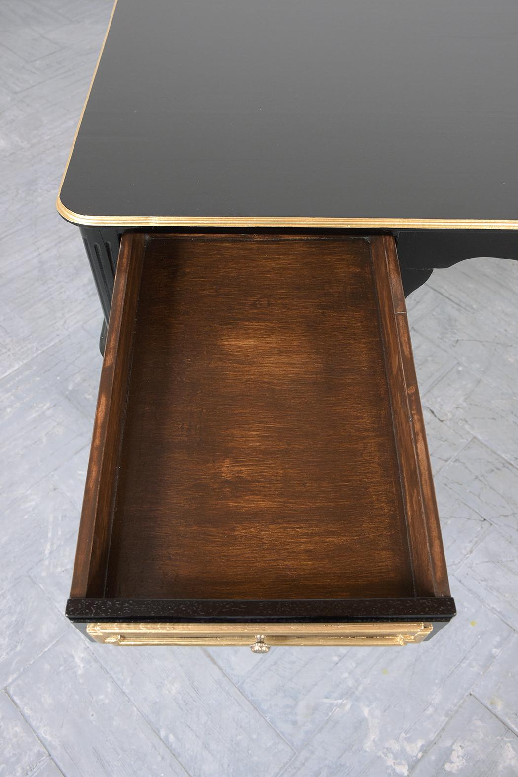Ebonized Louis XVI Desk