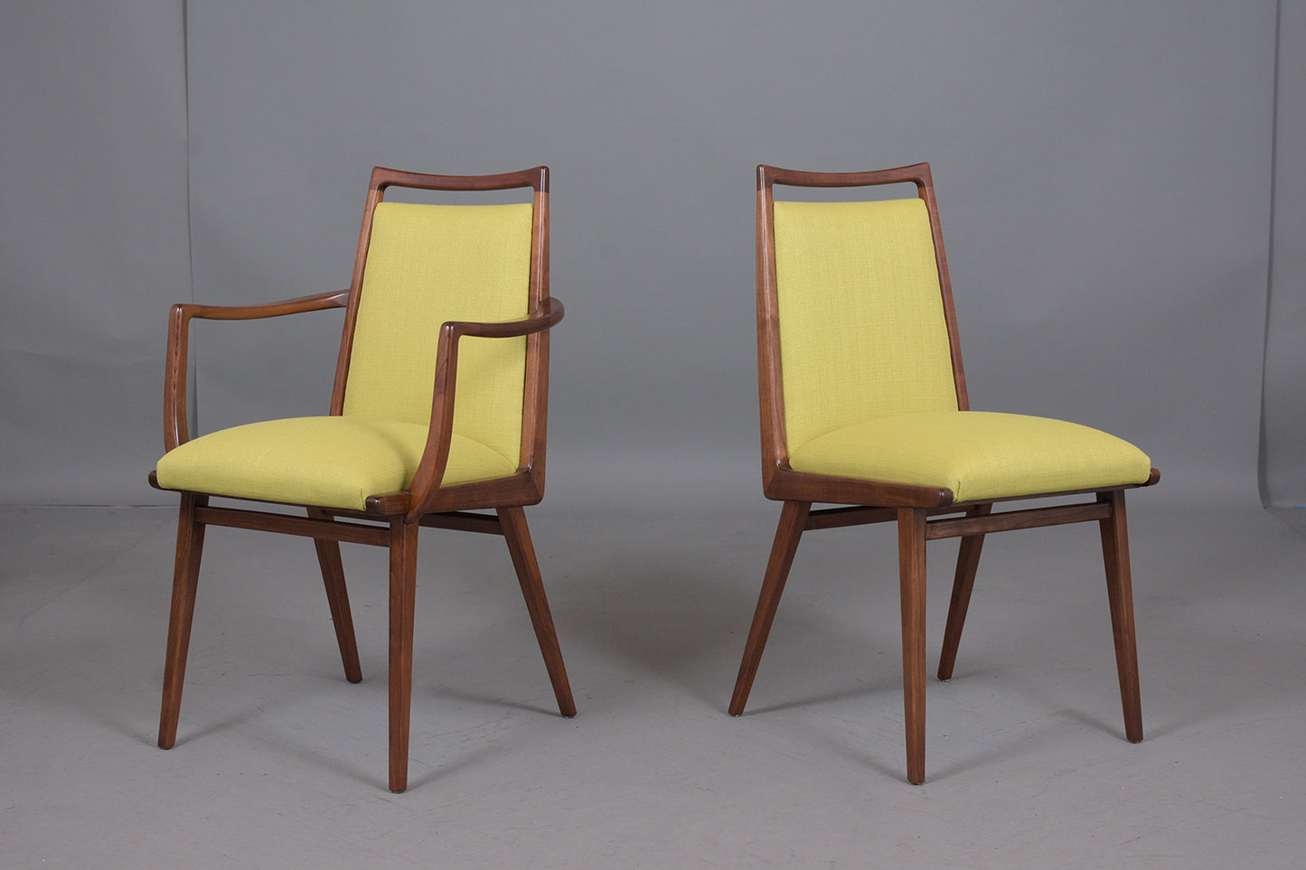 Set of Six Mid-Century Dining Room Chairs