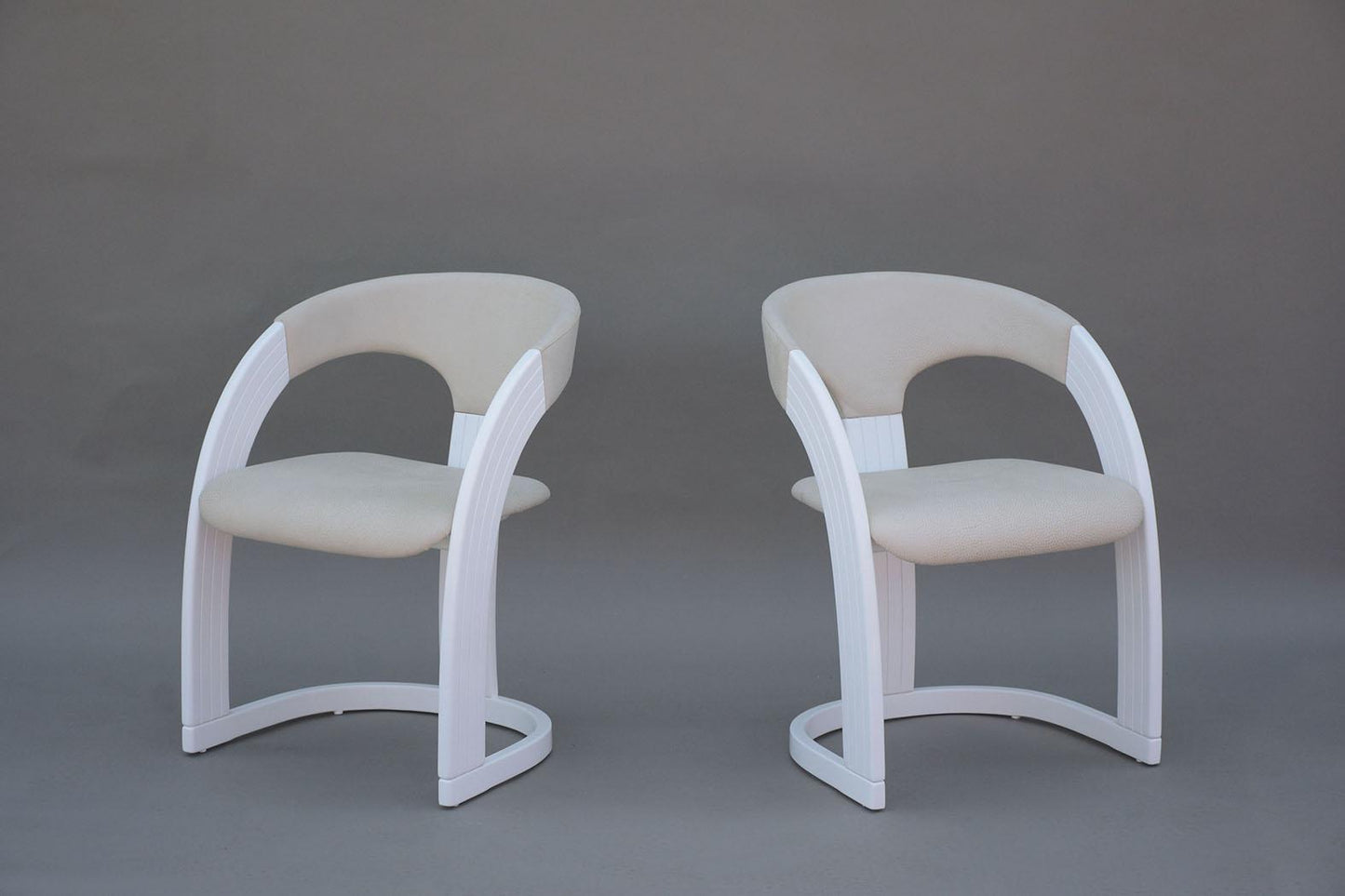 Vintage Set of Four Italian Dining Chairs