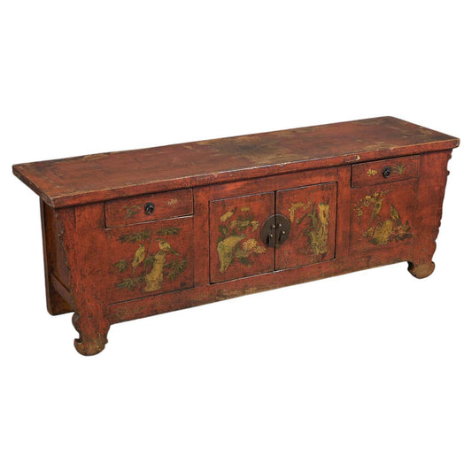 Chinese Painted Credenza