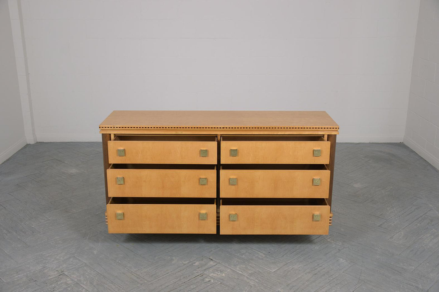 1960s Birch Mid-Century Chest of Drawers: Vintage Elegance Meets Modern Style