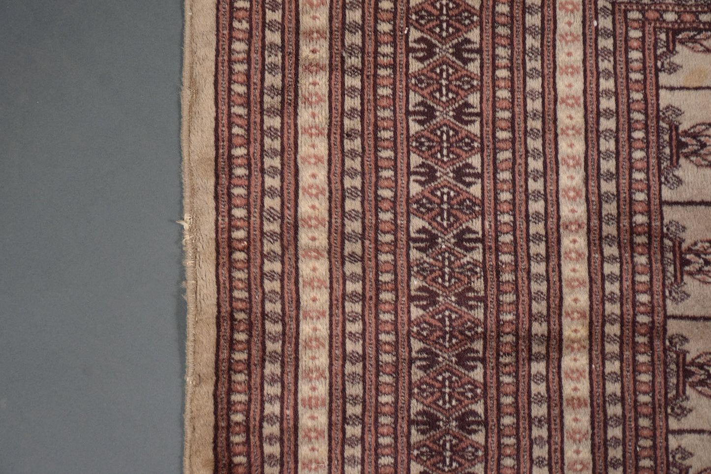Vintage Kazak Wool Textile Rug
