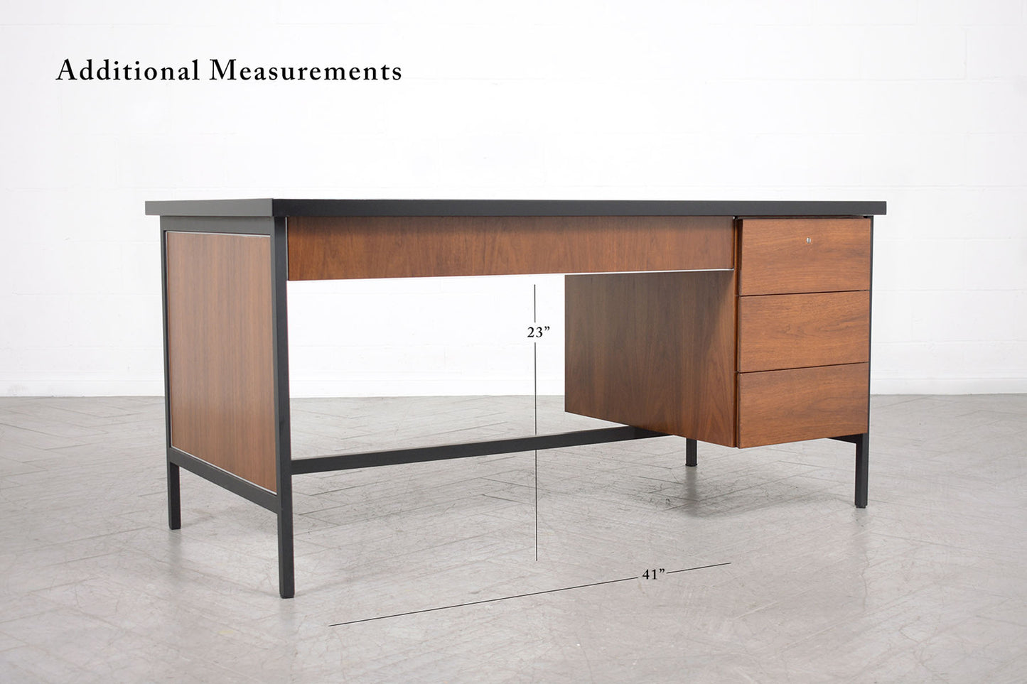 Timeless Elegance: Florence Knoll's Mid-Century Modern Executive Desk