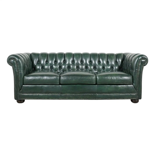 Vintage Chesterfield Leather Sofa