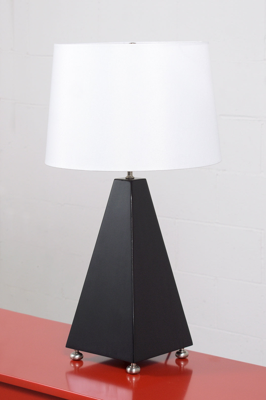 Pair of Mid-Century Obelisk Table Lamps